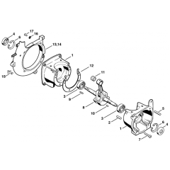 Crankcase Assembly for Stihl