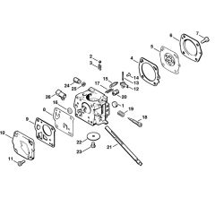 Carburettor HS-271B Assembly