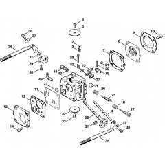 Carburettor HS-268A Assembly