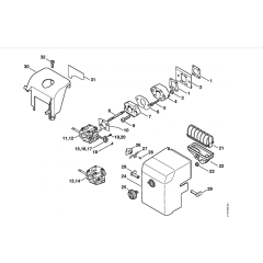 Air Filter & Shroud Assembly