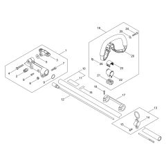 Main Pipe Handle for ECHO