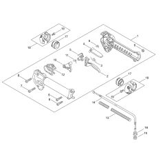 Throttle for ECHO PAS-2620ES