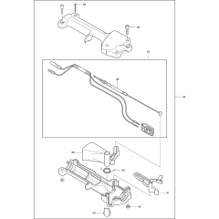 Line Assembly for Makita DBC260L