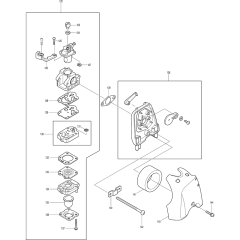 Carburetor Assembly for Makita