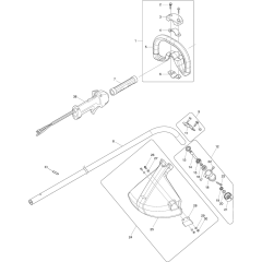 Handle Assembly for Makita ER2550LH