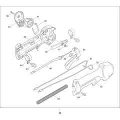Makita ER2550LH Housing