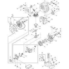 Cylinder Crankcase Clutch Recoil