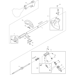 Shaft Assembly for Makita RBC221