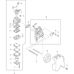 Carburetor Assembly for RBC221