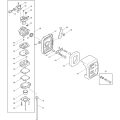 Cylinder Crankcase Clutch Assembly