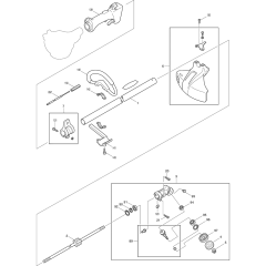 Shaft Assembly for Makita RBC251