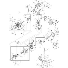 Cylinder Crankcase Clutch Assembly