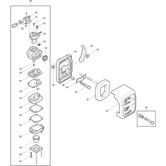 Carburetor Case for Makita RBC310