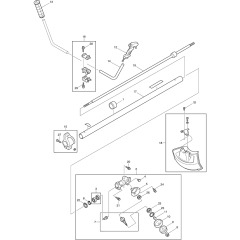 Shaft Assembly for Makita RBC320