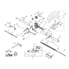 Handle Tool for ECHO PAS-2400