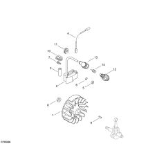 Magneto for ECHO PAS-265ES