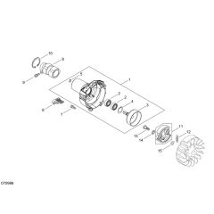 Clutch for ECHO PAS-265ES