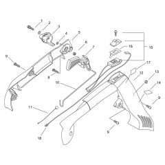 Handle for ECHO PB-251