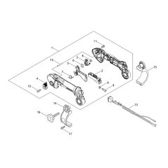Throttle for ECHO PB-580