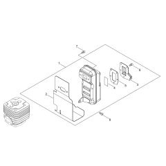 Muffler for ECHO PB-580