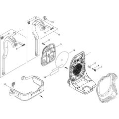 Backpack Harness for ECHO PB-8010
