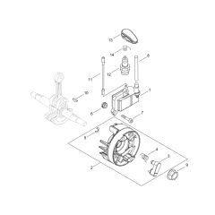 Magneto for ECHO PB-8010