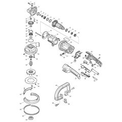 Makita PC5000C Planer Assembly