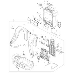 Makita PDC1200 Power Pack Assembly