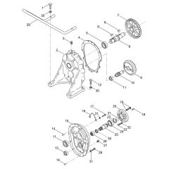 Gearbox Assembly for Wacker