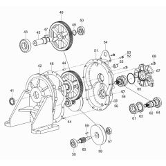 Gearbox Assembly for Wacker PDT3A