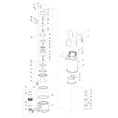 Makita PF1110 Pump Assembly