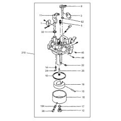 Carburettor Assembly for Wacker PG2