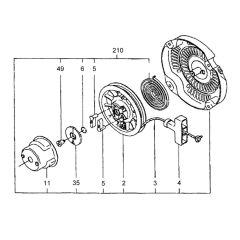 Starter Assembly for Wacker PG3
