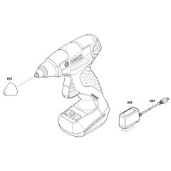 Bosch PKP 3.6 LI Glue Gun