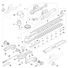 Powerhead Assembly for Stihl HLA 56