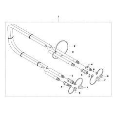 Hose Assembly for Husqvarna