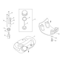 Fuel Tank for ECHO PPT-265ES