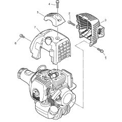Engine Cover for ECHO PPT-300ES
