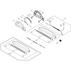Throttle Lever for ECHO PPT-300ES