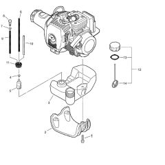 Fuel Tank for ECHO PPT-300ES