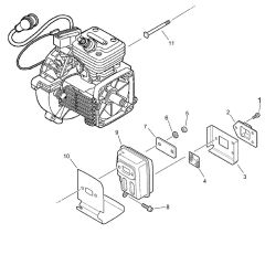 Muffler for ECHO PPT-300ES