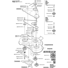 94cm Cutting Deck Assembly