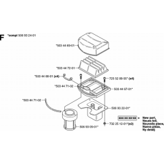 Air Filter for Husqvarna PR15