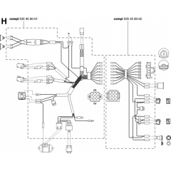 Wiring Harness for PR15 Riders