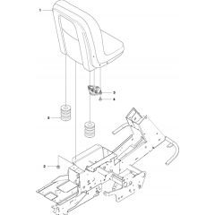 Seat Assembly for PR17 Riders