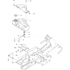 Fuel System for Husqvarna PR17