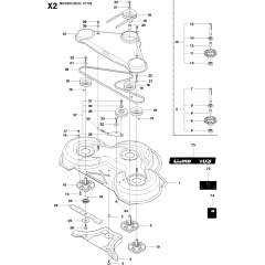 103cm Cutting Deck Assembly