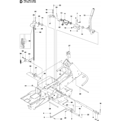 Mower Lift/Deck Lift Assembly