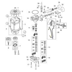 Motor Pump Assembly for Nilfisk