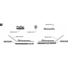 Husqvarna PROFLEX 1200 Decals